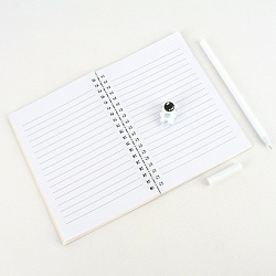 Блокнот 13*21см "Космос" с ручкой гелевой