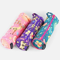 пенал мягкий тубус "darvish" ассорти с рисунком