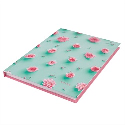 книга для записей а5 100л цветочный этюд обложка глянцевая ламинация