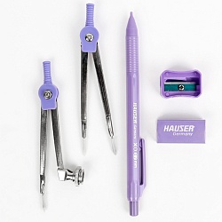 готовальня 10 предметов "xo mate" в метал. футляре