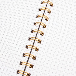 книжка записная  а5  80л  в клетку на спирали