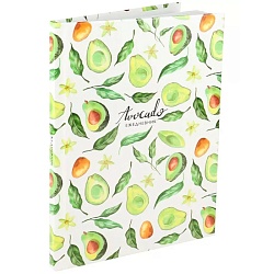 ежедневник  недатированный  а5  80л. "части авокадо" глянц.лам.