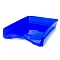 лоток горизонтальный "офис-класс" синий рб