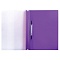 папка-скоросшиватель с перфорацией а4 "brauberg" 180мкм фиолетовая