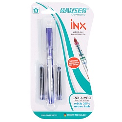 ручка перьевая син. корпус ассорти inx hauser