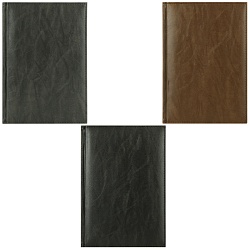 ежедневник а5 недатиров. 192л  обложка кожзам