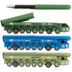 ручка шар. синяя  "тактический ракетный комплекс"