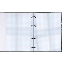 тетрадь на кольцах  80л  "дизайн в макро"