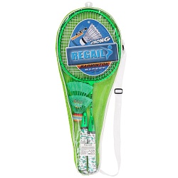 бадминтон в наборе (воланчик, мячик+ракетки) в чехле