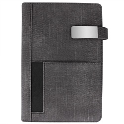 ежедневник а5 недатиров. 140л  обложка кожзам на магнитной застёжке