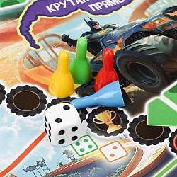 настольная игра ходилка "супергерои & мегакары"