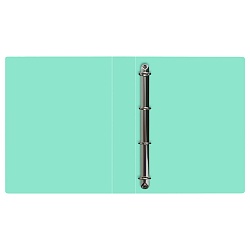 папка с 4-мя кольцами 40мм 500мкм пастель мятная