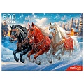 Пазлы  500 элементов Новогодняя тройка