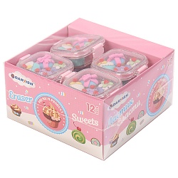 ластик "сласти" кекс в наборе