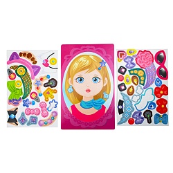 игра магнитная "модная девчонка"