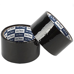 лента липкая 48мм*25м 43мкм  черная  (скотч) 