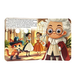 книга с глазками. кот в сапогах