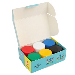 гуашь  6цв. "капибара" 10мл  картонная упаковка 