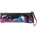 Пенал мягкий тубус "Darvish" ассорти голография "буквы"