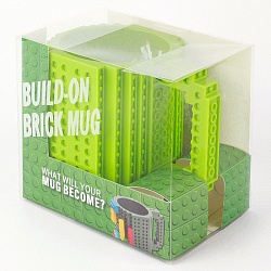 кружка-конструктор 400мл зеленая