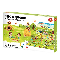 игра настольная ходилка "лето в деревне"