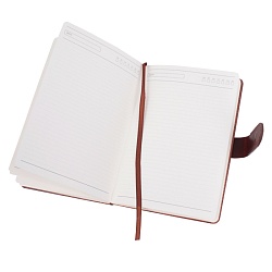 ежедневник а5 недатиров. 112л обложка кож.зам. на магнитной застёжке