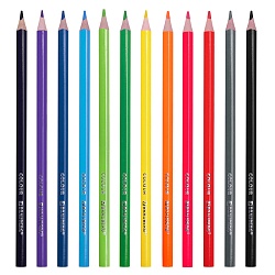 карандаши 12цв brauberg корпус трехгранный