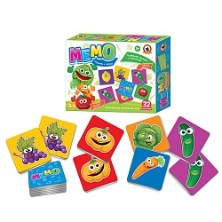 игра мемо «фрукты и овощи»