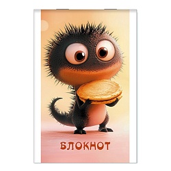 Блокнот А7  16л "Сладкоежка" на скрепке