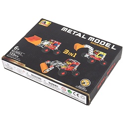 конструктор 3 в1 "metal model" 123дет.