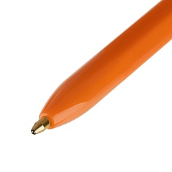 набор ручек шар.  4цв. стамм оптима корпус оранжевый