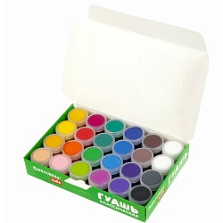 гуашь 24цв. "brauberg kids" по 10мл