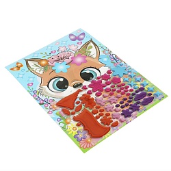 гелевая мозаика 17*23см лиса