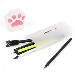 пенал-тубус пласт. "лапка" белый