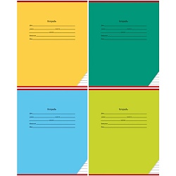 тетрадь  12л узкая линия "классика"