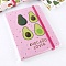 Блокнот 10,5*14,5см 80л "AVOCADO" ассорти /4вида/