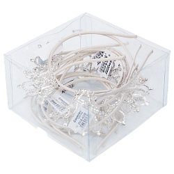 ободок бежевый для волос с короной