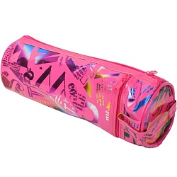 пенал мягкий тубус "darvish" ассорти голография "буквы"