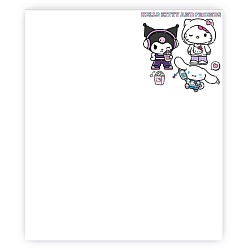 набор обложек для тетрадей 100мкм hello kitty and friends  (10шт/уп) полипропилен