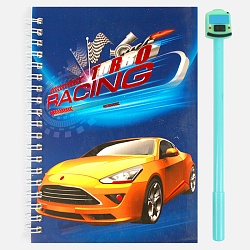 Блокнот 13*18см 50л для мальчиков + ручка "Darvish"