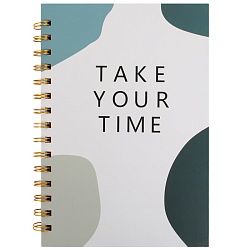 книжка записная  а5  80л  в клетку на спирали