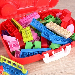 конструктор "blocks" в чемоданчике на колесиках 49 предметов