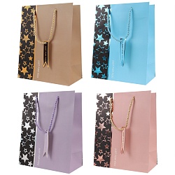 пакет подарочный 18*23*10см  "звёзды"