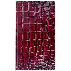 книжка  алф. зап. 11*19см  "darvish" обложка кожзам  крокодил