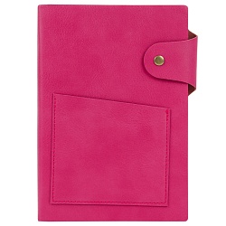 ежедневник а5 недатиров.  96л обложка кож.зам., фуксия