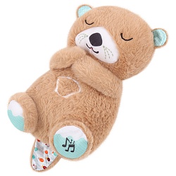 мягкая игрушка "выдра" бежевого цвета