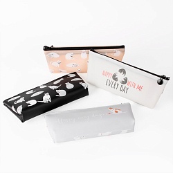 пенал силиконовый "котики" ассорти