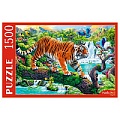 Пазлы 1500 элементов Тигр на дереве