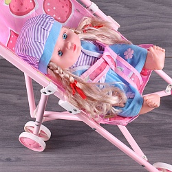 коляска-трость с куклой. игрушка