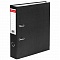 папка -регистратор а4 картон. с металл. окантовкой (чёрная) eco 7,5 см